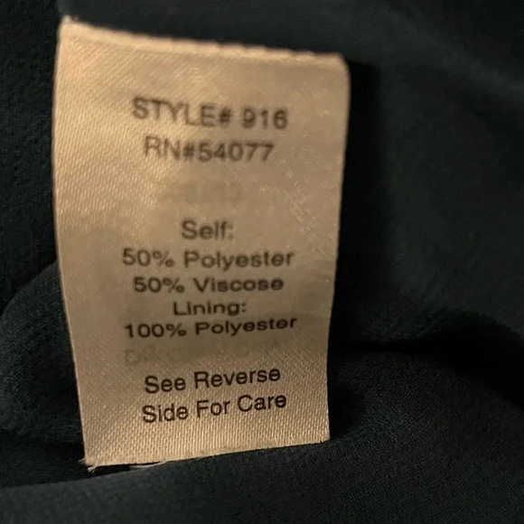 Cabi Plaid Court Cape Jacket Gray Plaid Style 916 Size 10 Business Singl… - Picture 9 of 13